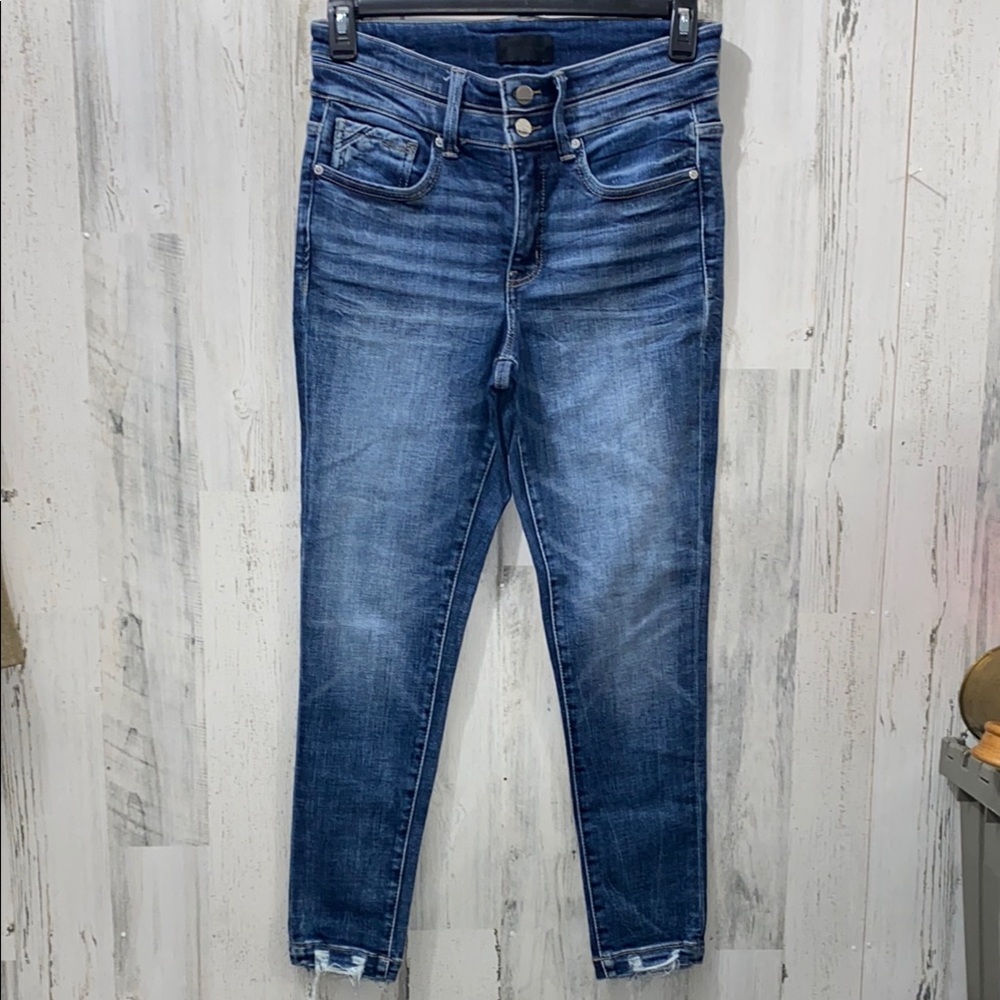 Buckle Black Women's Skinny Jeans in Blue